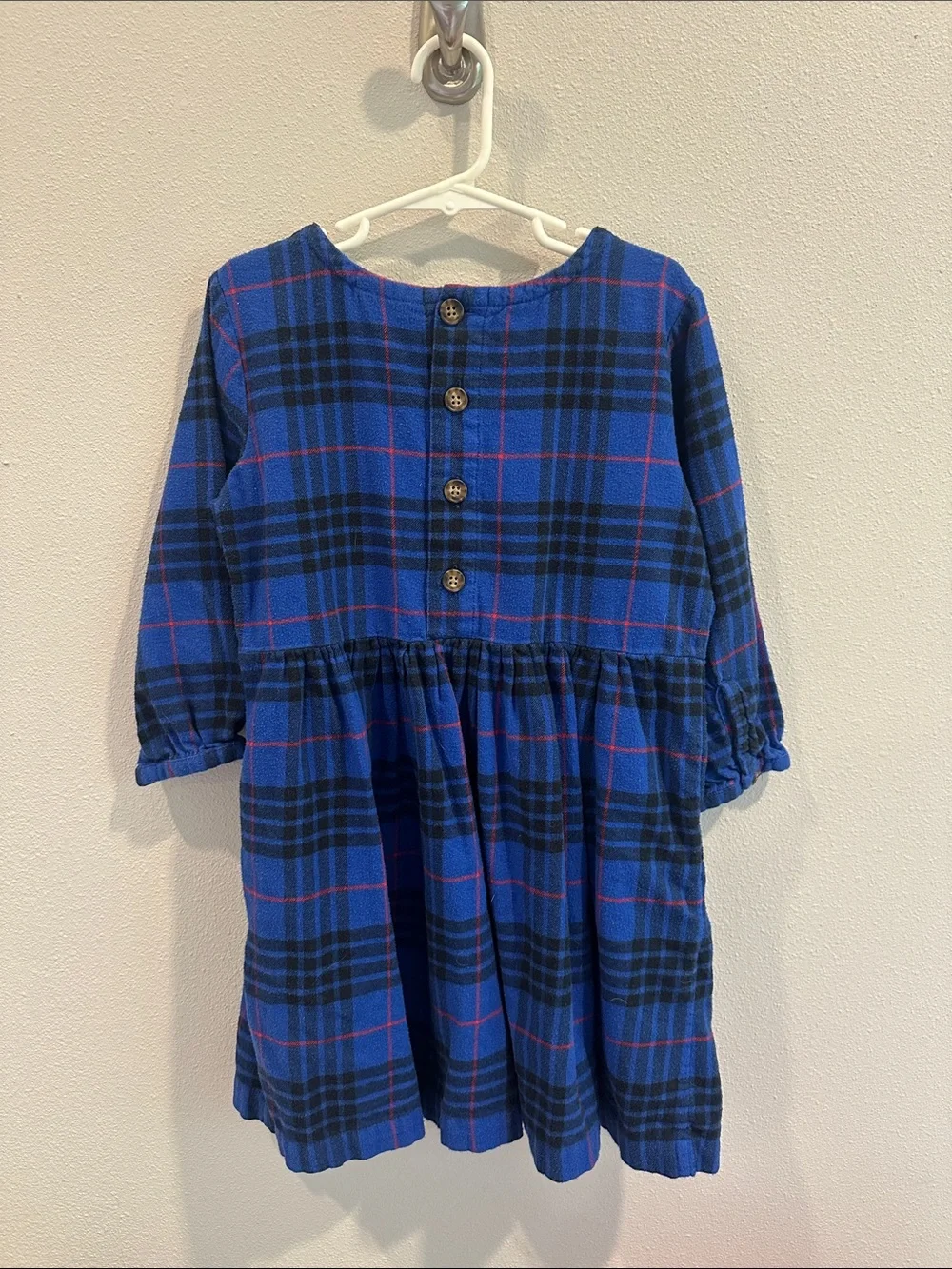 Hanna Andersson Blue Plaid Dress